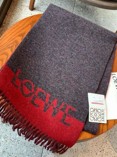 	 Loewe Scarves Men Womens Fashion Scarf 011