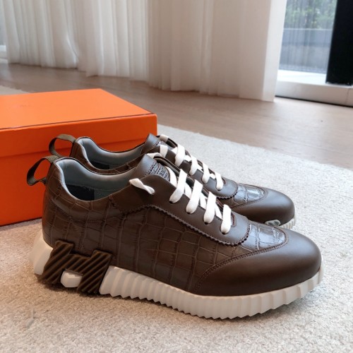 Hermes Mens Casual Shoes Fashion Sneakers Luxury Brand with Original Box Whatsapp 