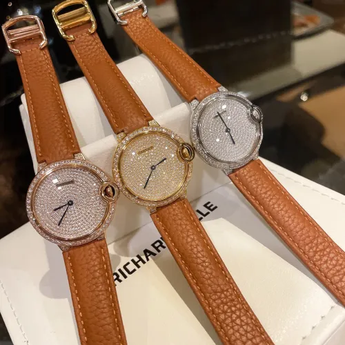 Cartier Womens Watch Luxury Brand Design Fashion Type with Original Box
