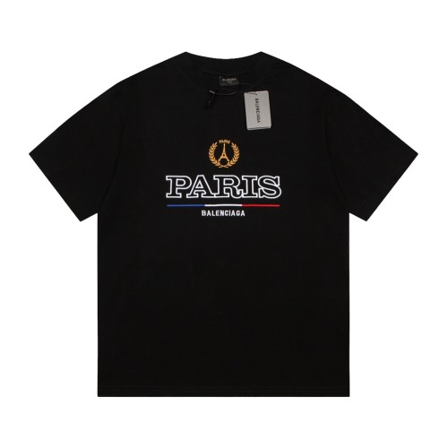 Balenciaga Luxury Brand Women Mens Short Sleeve T-Shirt   