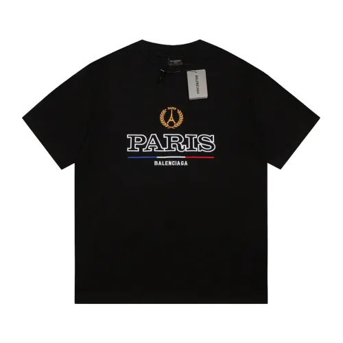 Balenciaga Luxury Brand Women Mens Short Sleeve T-Shirt   