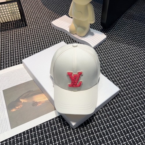 Louis Vuitton Womens Mens Cap Baseball Hat Luxury Brand with Original Box  