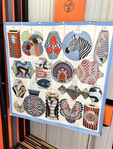 Hermes Scarves Womens Fashion Scarf Shawl 154