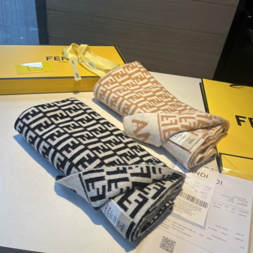 Fendi Scarves Men Womens Fashion Scarf064