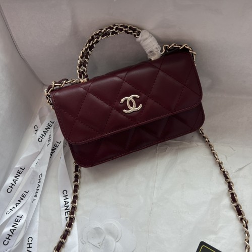 Chanel Womens Bags Crossbody Bag Mini Flap Bag Luxury Brand Chain Shoulder Bag with Original Box   