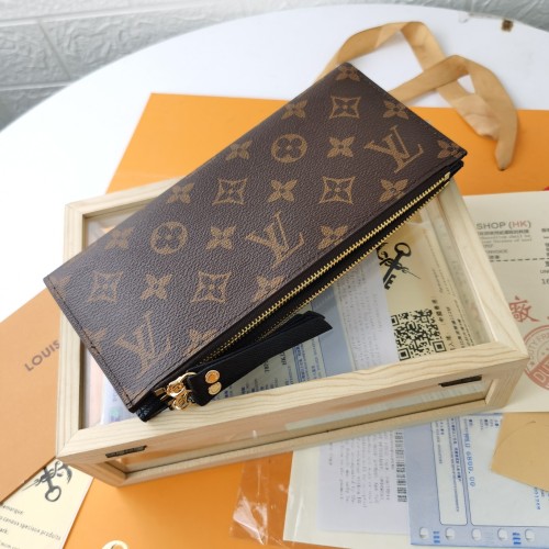 Louis Vuitton Mens Womens Wallets Purse Luxury Brand Designer Zippy WALLET M61269 with Original Box