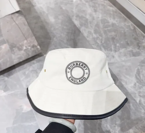 Burberry Womens Mens Cap Bucket Hat Luxury Brand with Original Box  