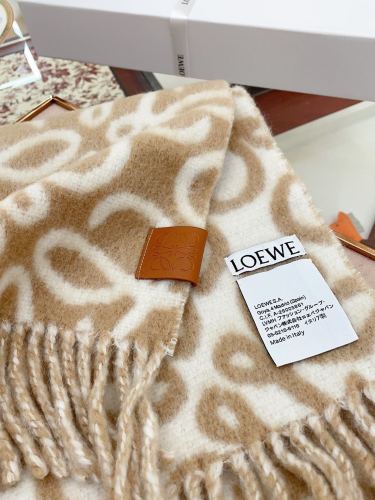 Loewe Scarves Men Womens Fashion Scarf 053