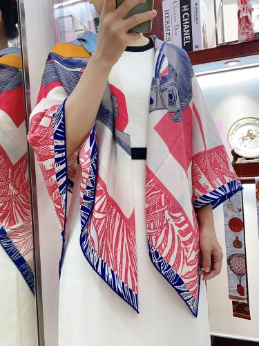 Hermes Scarves Womens Fashion Scarf Shawl 152