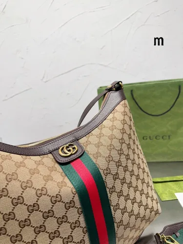 Gucci Mens Womens Bags Shoulder Bag Luxury Brand Ophidia GG shoulder bag in GG Supreme  