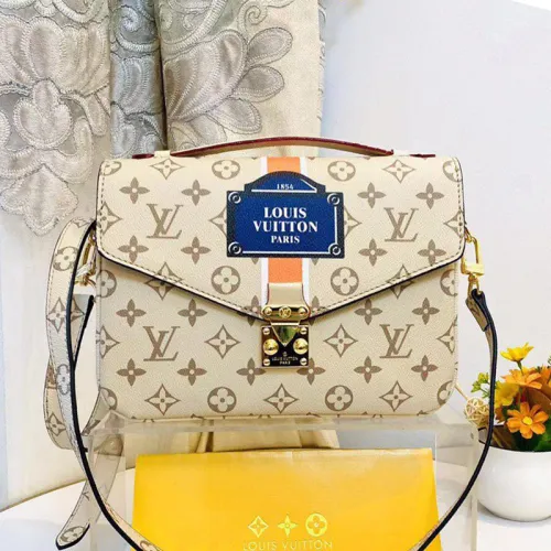 Louis Vuitton Womens Bags Crossbody Bag POCHETTE MÉTIS Monogram canvas Luxury Brand Messenger Shoulder Bags with Original Box  