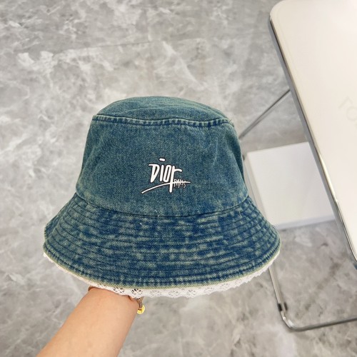 Dior Womens Bucket Hat Luxury Brand Design Dior Cap with Original Box  