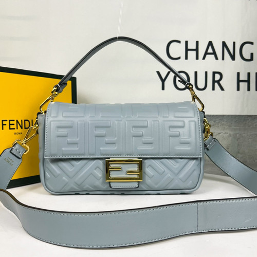 Fendi Womens Bag Shoulder Bags Luxury Brand Baguette leather bag Fashion Bags for Women with Original Box 8BR600A72VF1AQA
