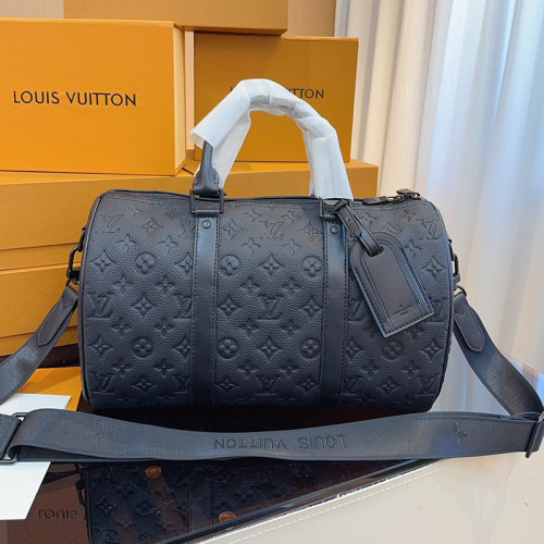 Louis Vuitton Womens and Mens Unisex Bags Luxury Brand LV Keepall Bandoulière 35 Fashion Design Travel Bag