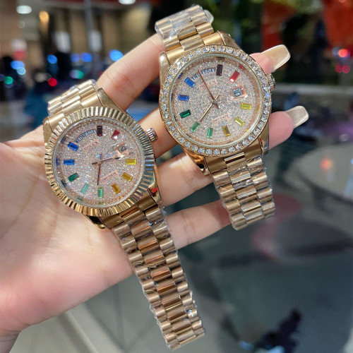 Rolex Men Womens Watch Luxury Brand Design Fashion Type with Original Box