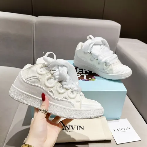Lanvin Womens Shoes Sneakers Fashion Type Luxury Brand CURB SNEAKER with Original Box whatsapp 