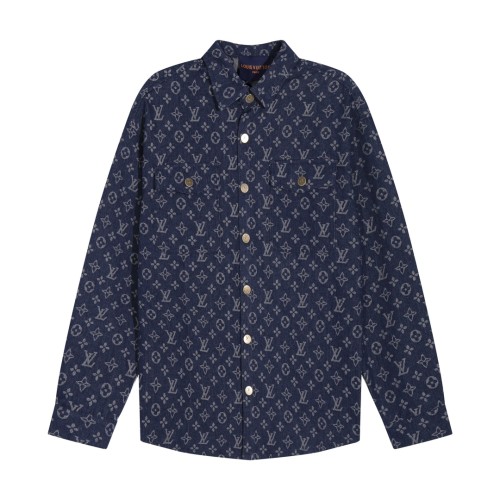 Louis Vuitton Men Womens Jackets Denim Luxury Brand Mens Jackets Top Quality   