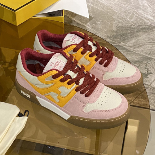 Fendi Mens Shoes Fashion Sneakers Luxury Brand Casual Fendi Trainer Sneakers Match Basse Shoes for Men with Original Box