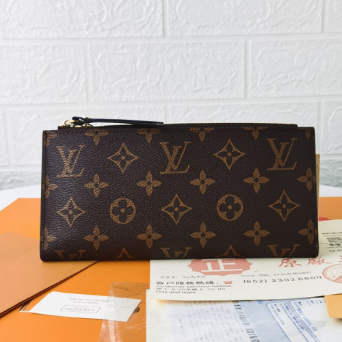 Louis Vuitton Mens Womens Wallets Purse Luxury Brand Designer Zippy WALLET M61269 with Original Box