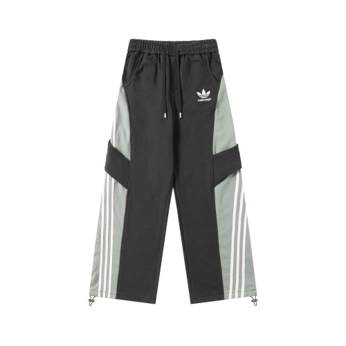 Balenciaga x Adidas Luxury Brand Women Mens Pant with Original Box   