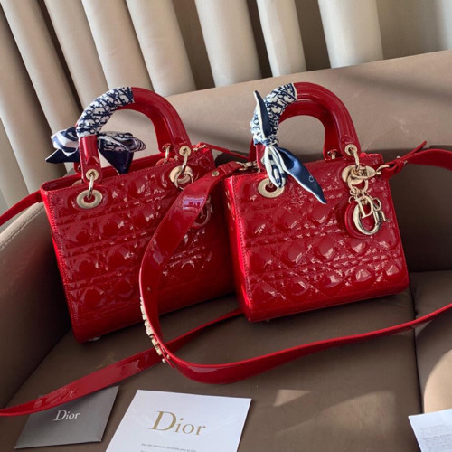 Dior Womens Bags Handbags Luxury Fashion MINI LADY DIOR BAG M0505OWCB_M323 with Original Box  