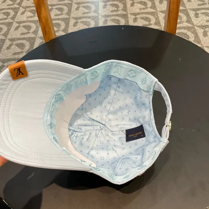 Louis Vuitton Womens Mens Cap Baseball Hat Luxury Brand with Original Box  