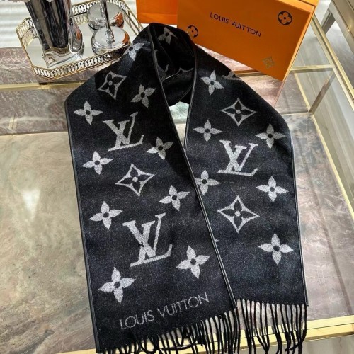 Louis Vuitton Scarves Womens Fashion Scarf Hat with Original Box   