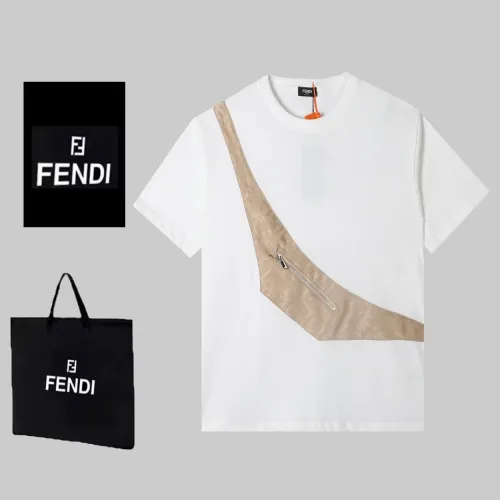 Fendi Luxury Brand Women Mens Short Sleeve T-Shirt   