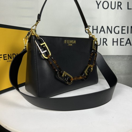 Fendi Womens Bags Shoulder Bag O ‘LOCK Zip Luxury Brand Fashion Bags for Women with Original Box  