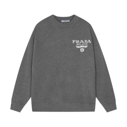 Prada Men Womens Sweater Luxury Brand Mens Knitwear Top Quality   