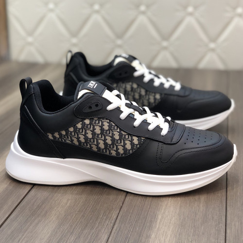 Dior Mens Shoes Sneakers Luxury Brand Mesh and Technical Fabric with Original Box