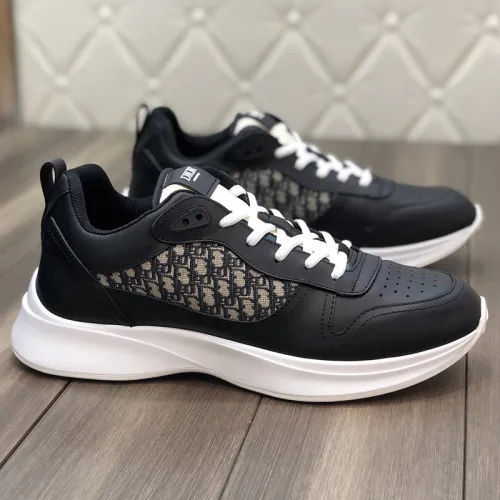 Dior Mens Shoes Sneakers Luxury Brand Mesh and Technical Fabric with Original Box
