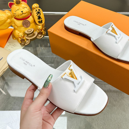 Louis Vuitton Womens Shoes Sandals Slippers Luxury Brand with Original Box  