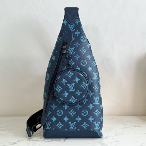 Louis Vuitton Mens Bag Shoulder Bag Luxury Brand Duo Slingbag with Original Box M46562