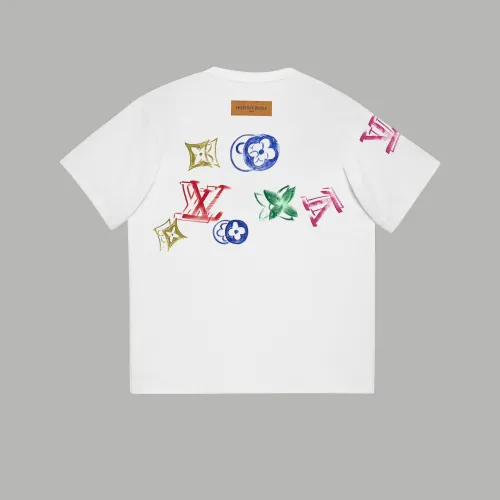 Louis Vuitton Luxury Brand Men Womens Short Sleeve T-Shirt   