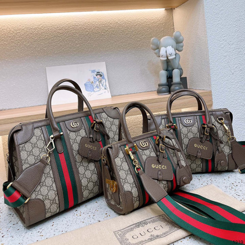 Gucci Womens Bags Shoulder Handbags Luxury Brand Gucci Double G Shoulder Bags Totes  