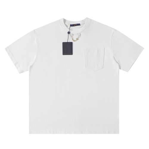 Louis Vuitton Luxury Brand Men Womens Short Sleeve T-Shirt   