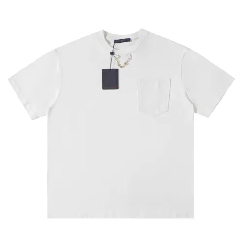 Louis Vuitton Luxury Brand Men Womens Short Sleeve T-Shirt   