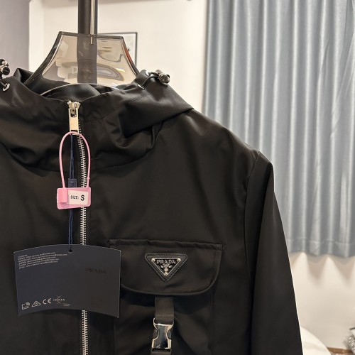 Prada Men Womens Coat Jacket Luxury Brand Womens Jackets Top Quality   