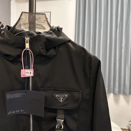 Prada Men Womens Coat Jacket Luxury Brand Womens Jackets Top Quality   