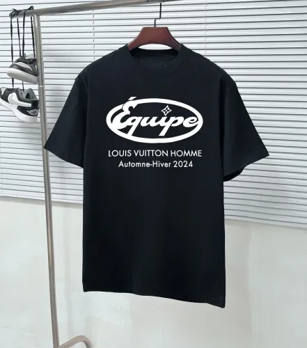 Louis Vuitton Luxury Brand Men Womens Short Sleeve T-Shirt   