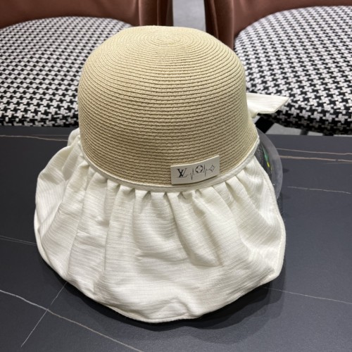 Louis Vuitton Womens Cap Bucket Hat Luxury Brand with Original Box  