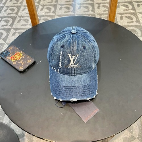 Louis Vuitton Womens Mens Cap Baseball Hat Luxury Brand with Original Box  