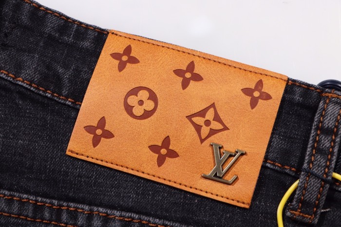 Louis Vuitton Luxury Brand Women Mens Pant Jeans   