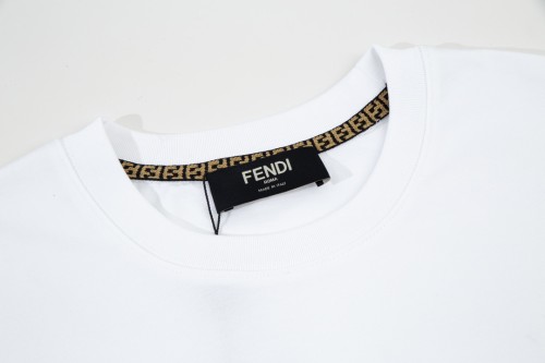 Fendi Luxury Brand Women Mens Short Sleeve T-Shirt   