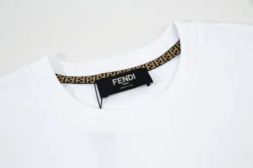 Fendi Luxury Brand Women Mens Short Sleeve T-Shirt   