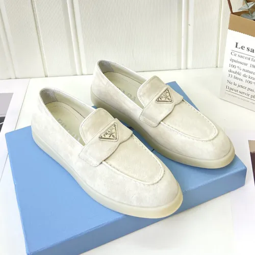 Prada Womens Shoes Casual Luxury Brand Fashion Loafers for Women with Original Box Whatsapp 