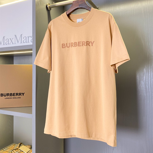 Burberry Luxury Brand Women Mens Short Sleeve T-Shirt Logo Cotton T-shirt   