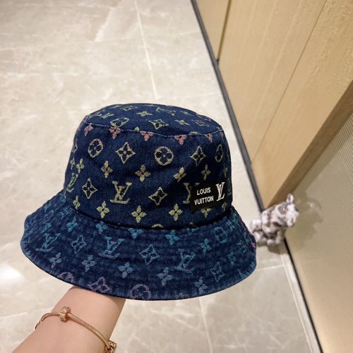 Louis Vuitton Womens Mens Cap Bucket Hat Luxury Brand with Original Box  