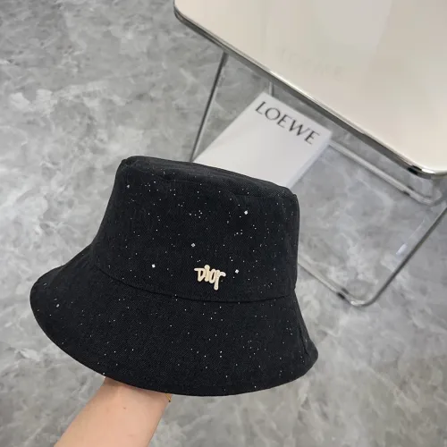 Dior Womens Bucket Hat Luxury Brand Design Dior Cap with Original Box  